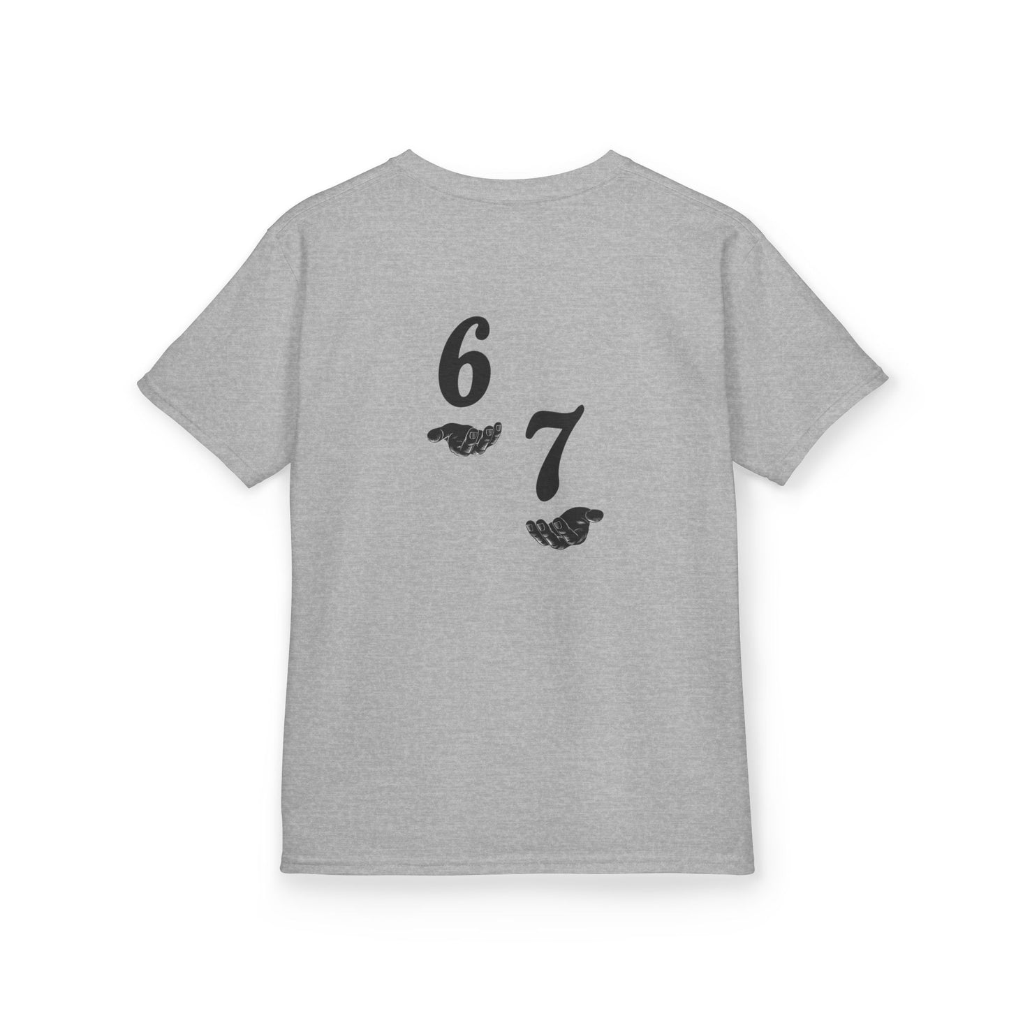 Kids Tee — "Six Seven" (6 • 7 Back Design)