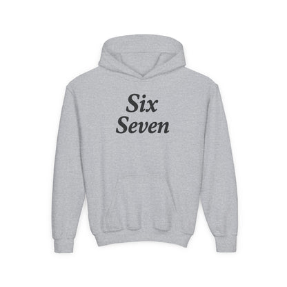 Six Seven Youth Hoodie — 6-7 Graphic Pullover