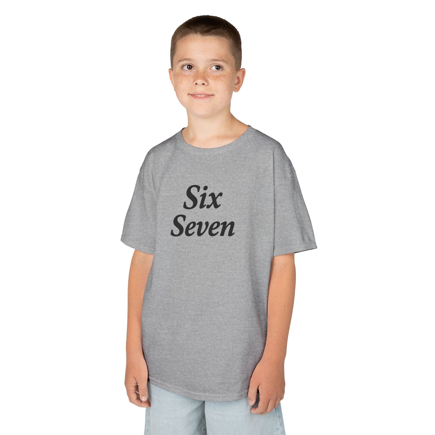 Kids Tee — "Six Seven" (6 • 7 Back Design)