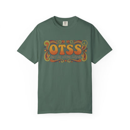 OTSS Retro Floral T-Shirt — "Only The Strong Survive" Vintage Graphic Tee