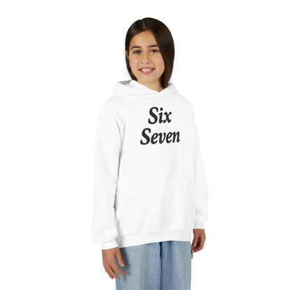Six Seven Youth Hoodie — 6-7 Graphic Pullover