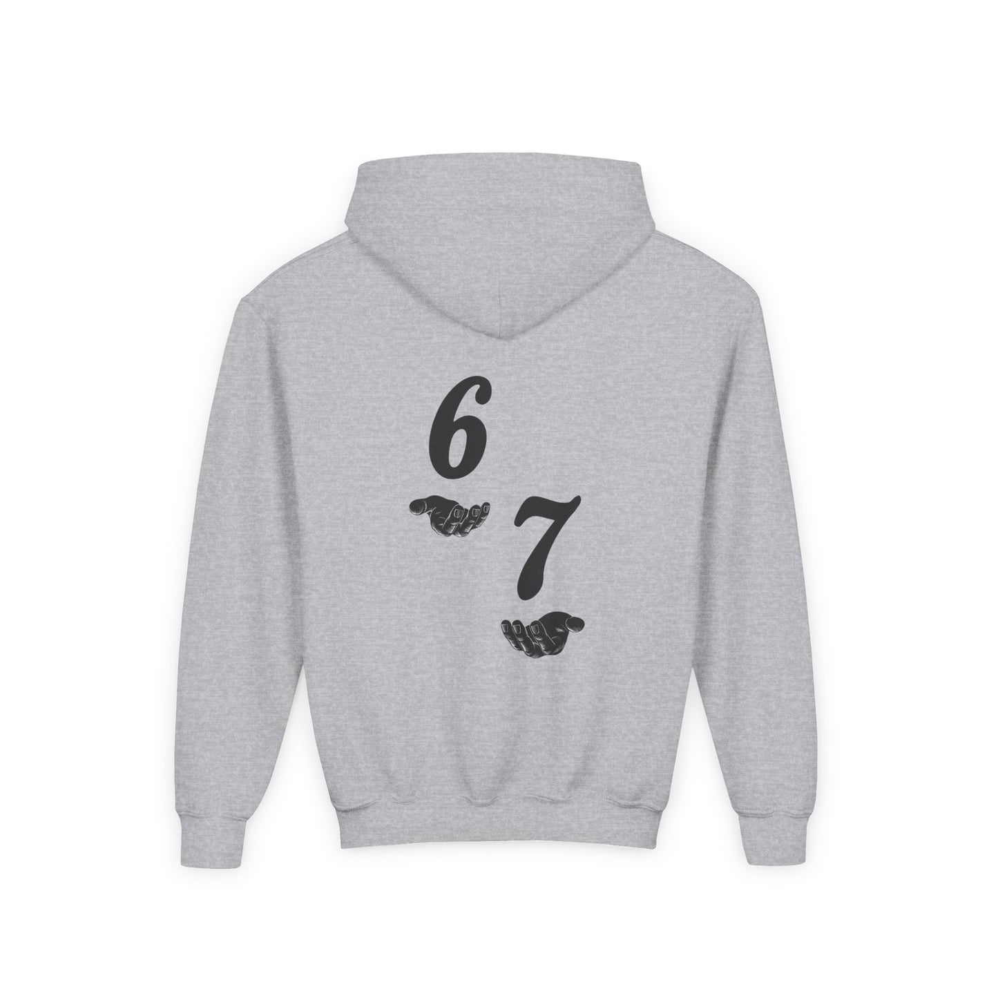 Six Seven Youth Hoodie — 6-7 Graphic Pullover