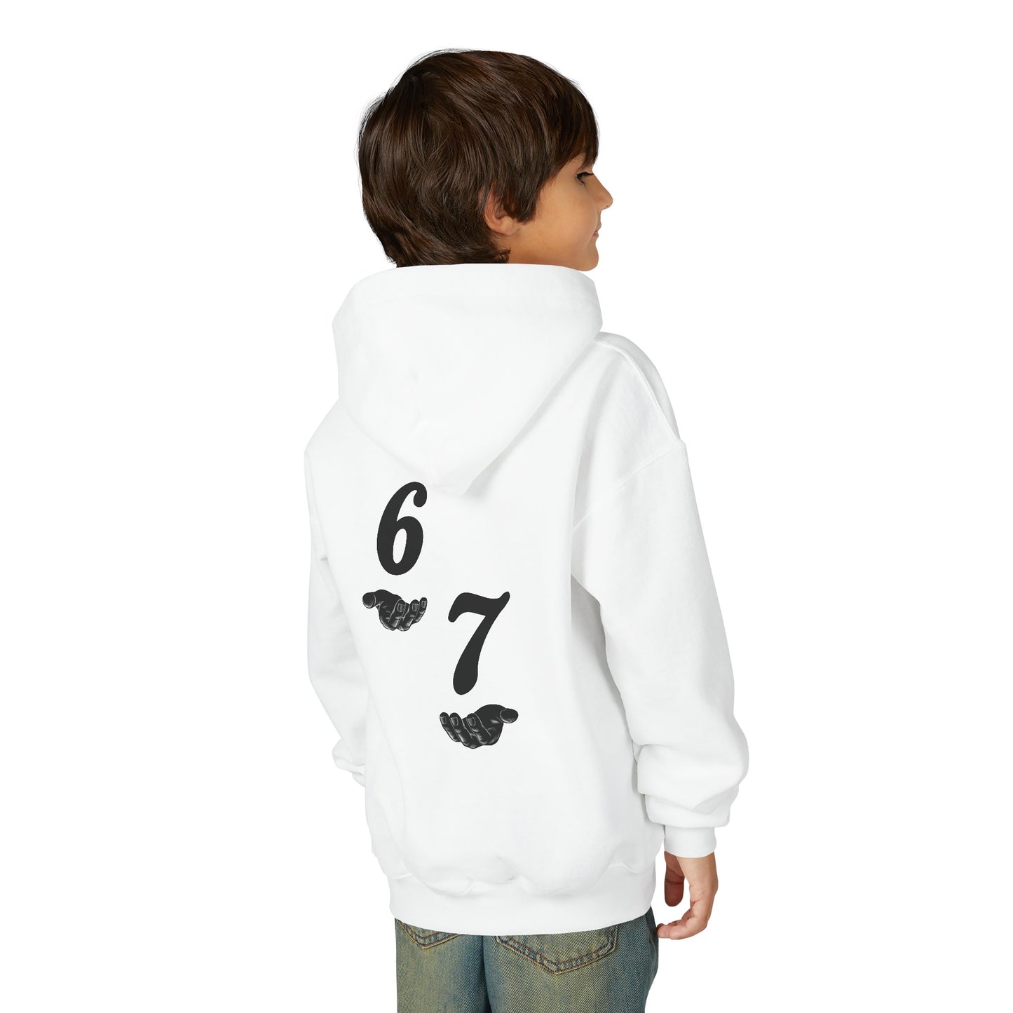 Six Seven Youth Hoodie — 6-7 Graphic Pullover