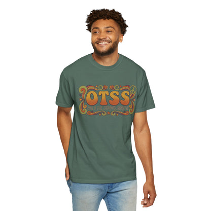 OTSS Retro Floral T-Shirt — "Only The Strong Survive" Vintage Graphic Tee