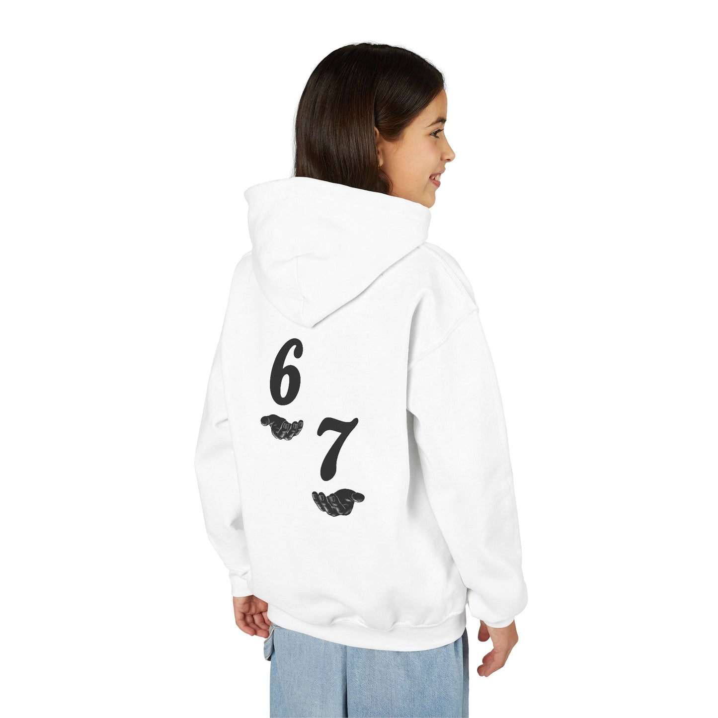 Six Seven Youth Hoodie — 6-7 Graphic Pullover