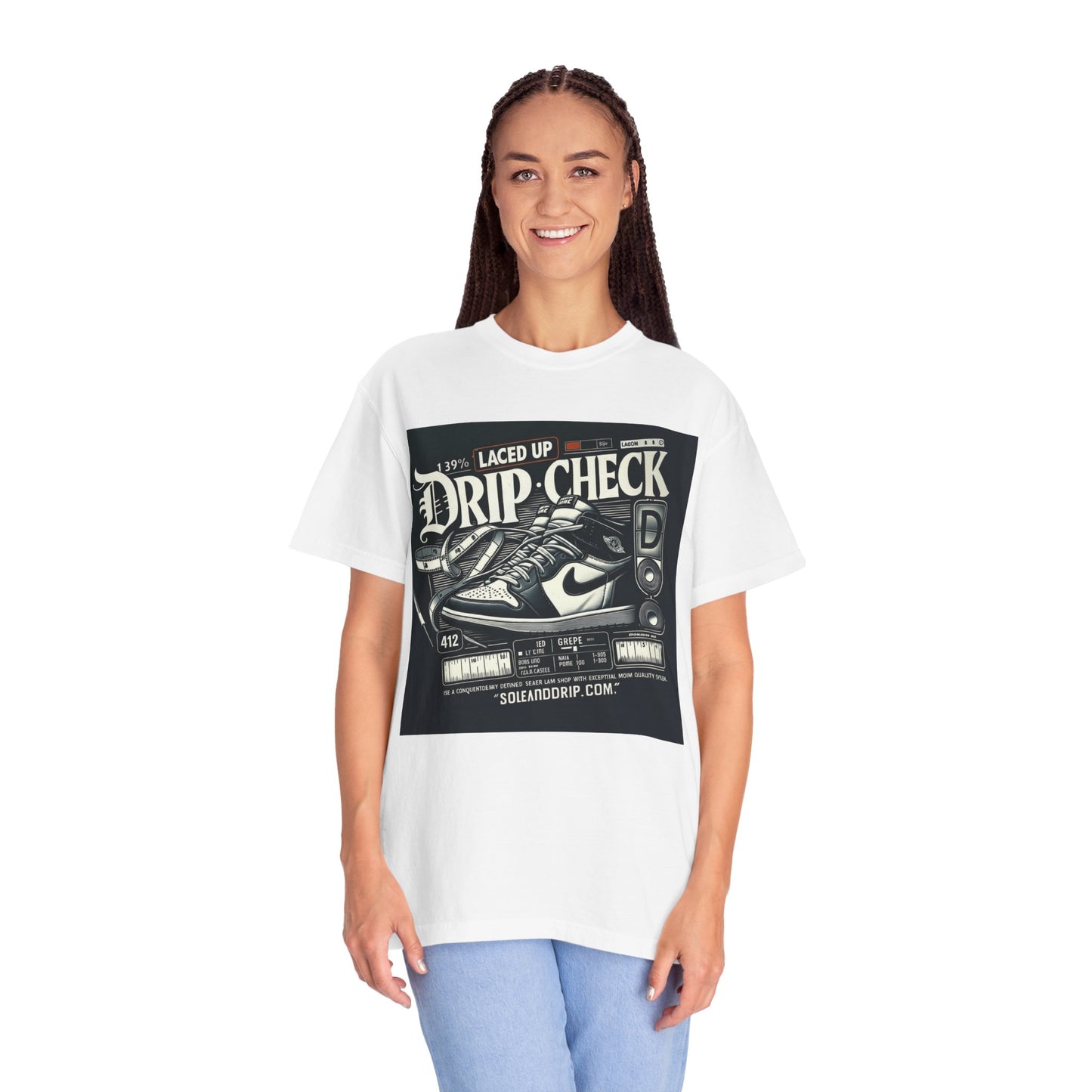 Drip Check Sneaker Soleanddrip