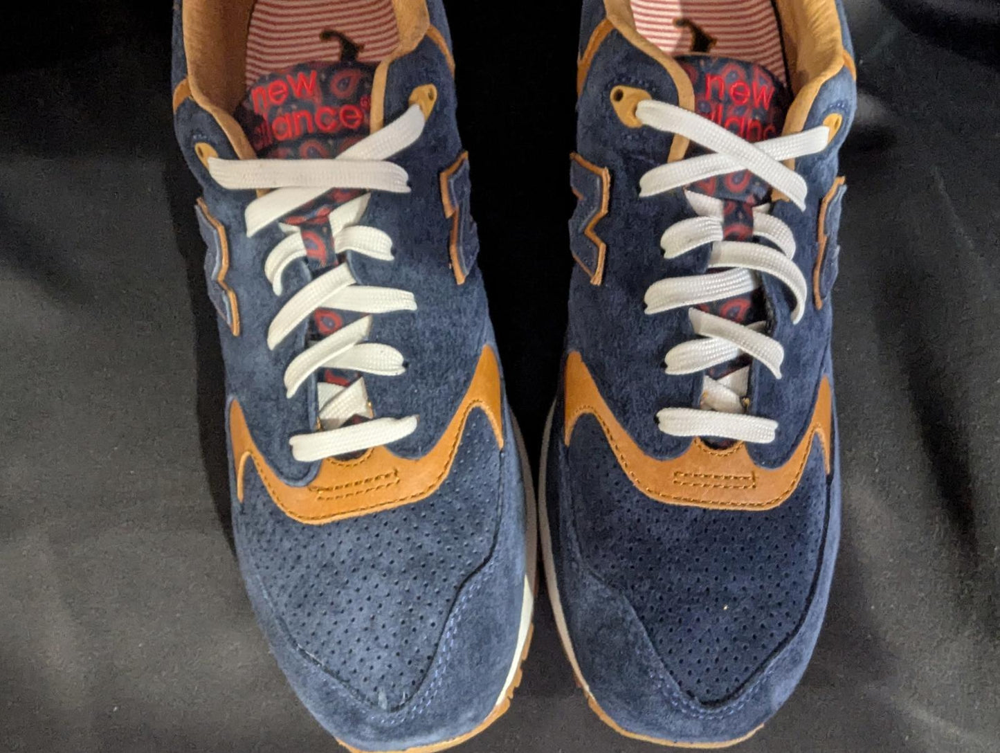 DS Rare New Balance 999 x Sneaker Politics "Case 999" Navy Red Size 14 ML999SP