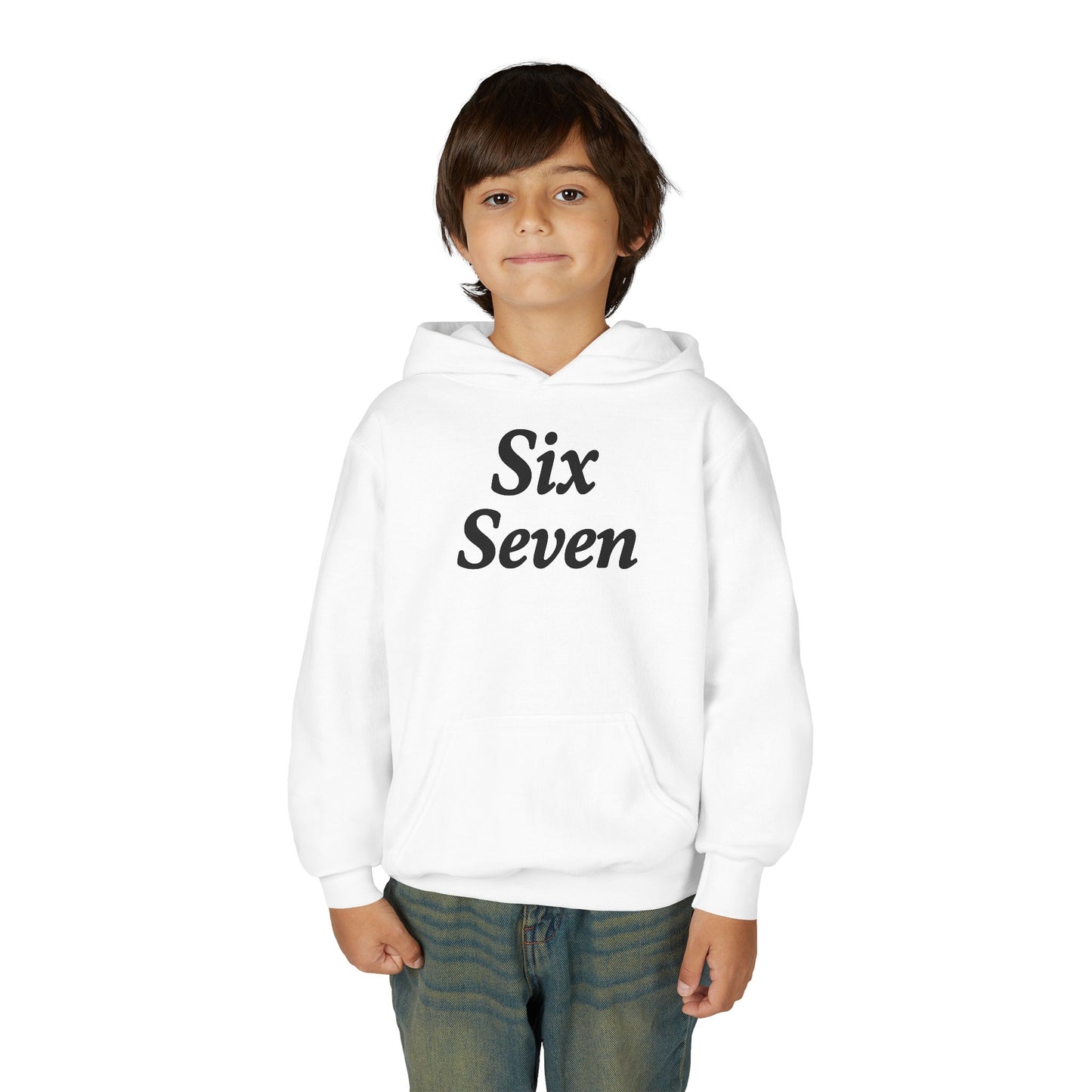 Six Seven Youth Hoodie — 6-7 Graphic Pullover