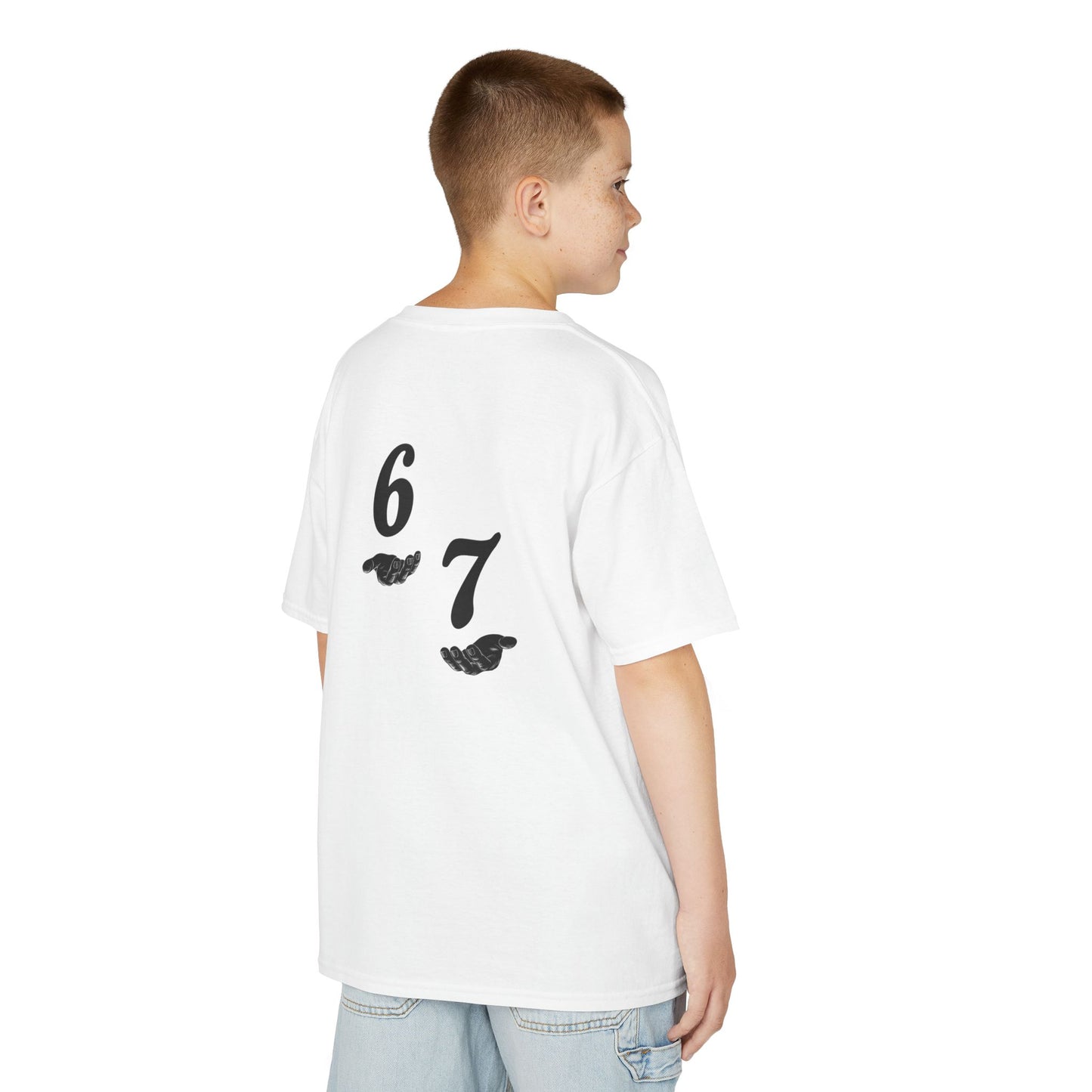 Kids Tee — "Six Seven" (6 • 7 Back Design)