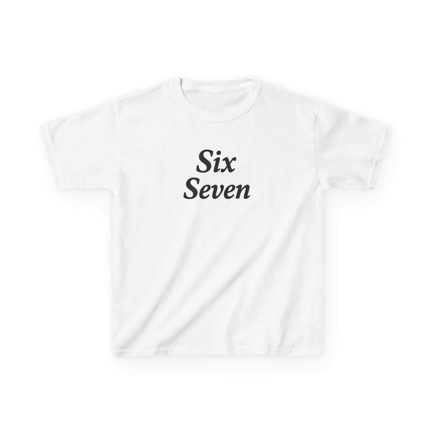Kids Tee — "Six Seven" (6 • 7 Back Design)