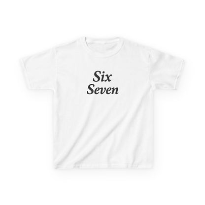 Kids Tee — "Six Seven" (6 • 7 Back Design)