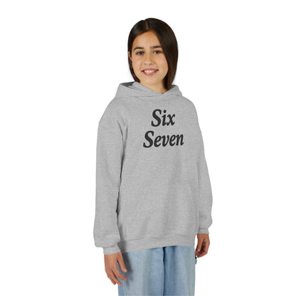 Six Seven Youth Hoodie — 6-7 Graphic Pullover