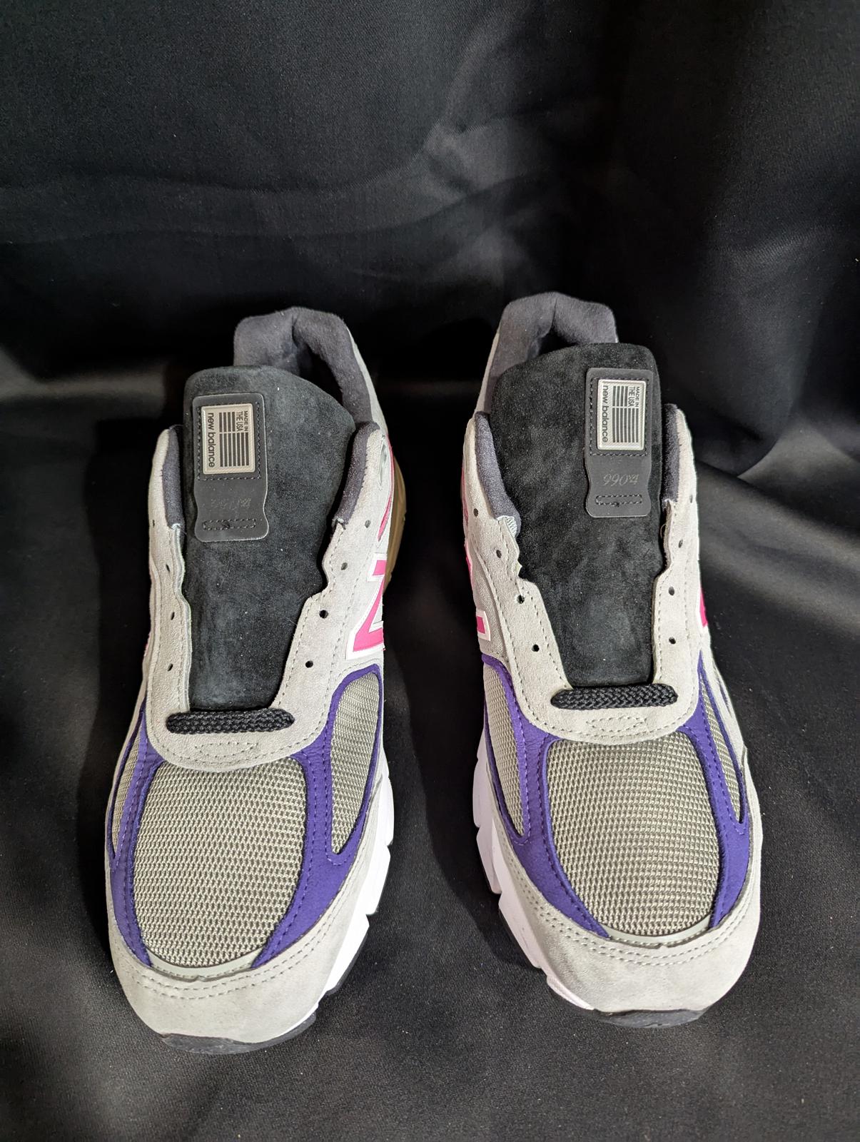 NEW NB 990v4 KITH x United Arrows & Sons Grey Pink Size 13 NWOB M990KT4