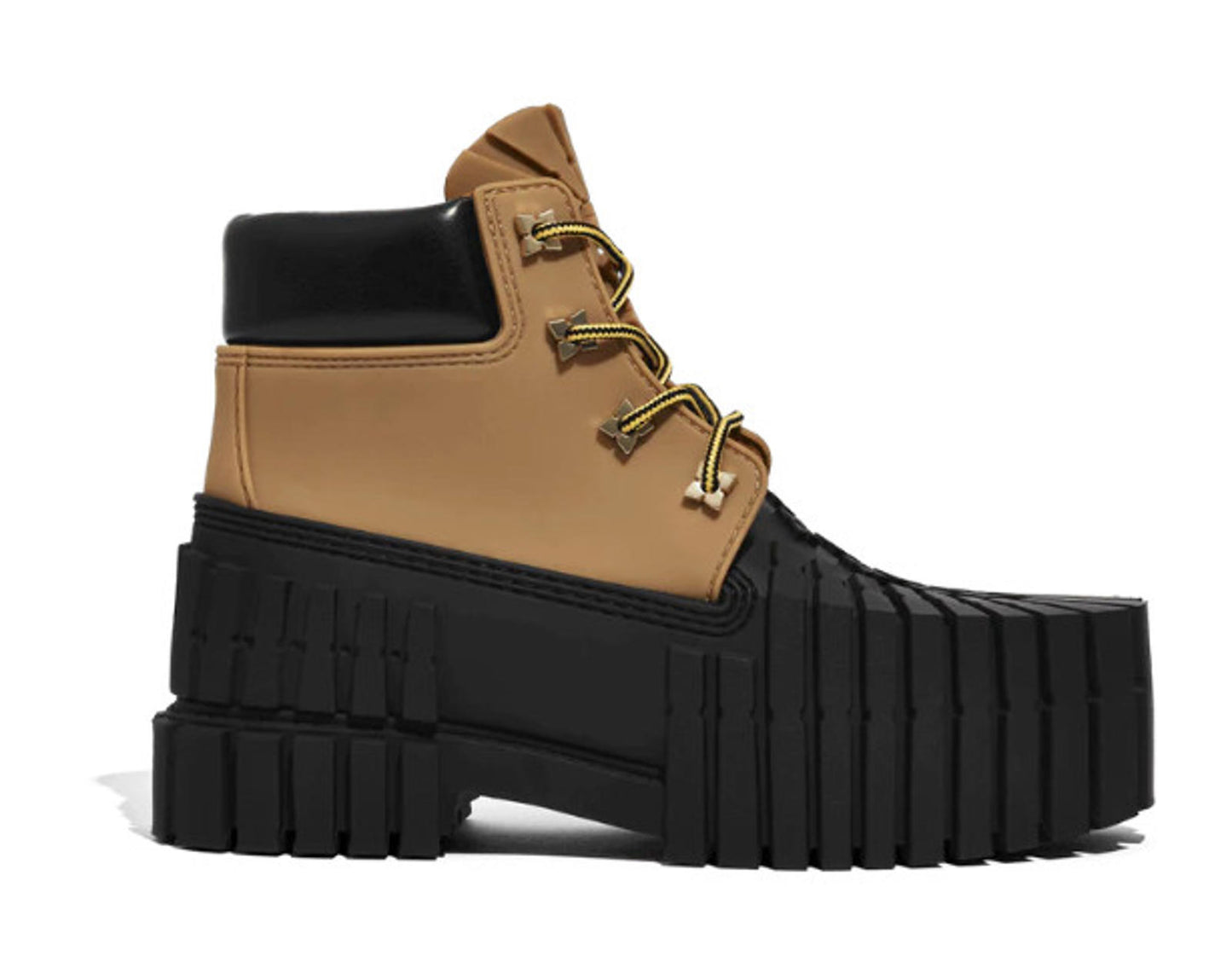 MSCHF 2x4 Boots Duck Size 12 Brand New Beige Black Timbs MSCHF-014 Rare