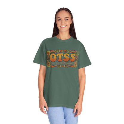 OTSS Retro Floral T-Shirt — "Only The Strong Survive" Vintage Graphic Tee