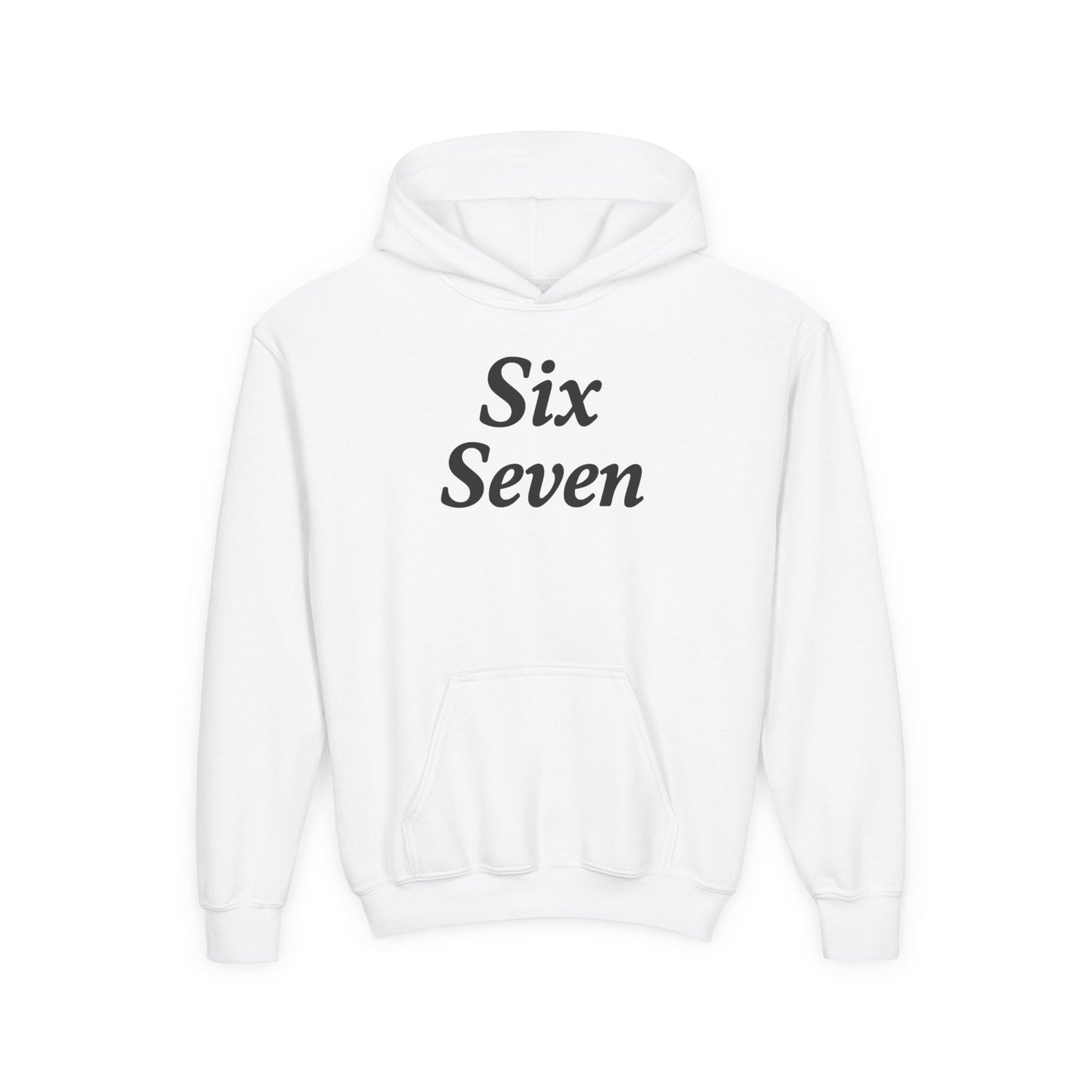 Six Seven Youth Hoodie — 6-7 Graphic Pullover