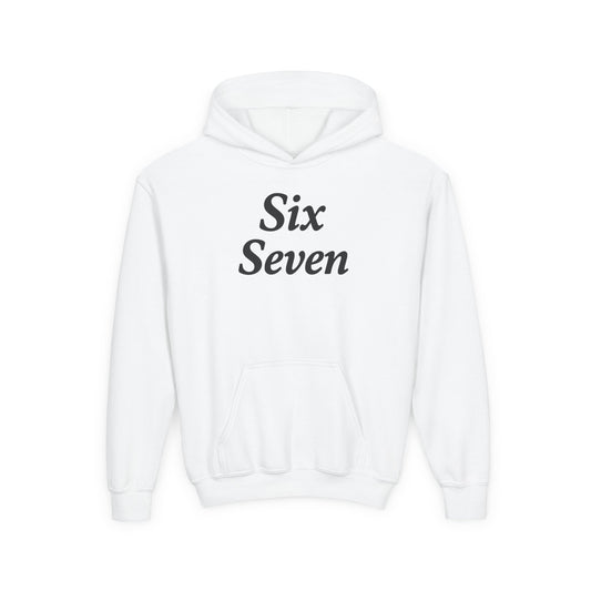 Six Seven Youth Hoodie — 6-7 Graphic Pullover