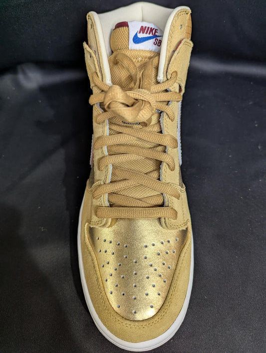 DS Nike SB Dunk High Premium "Thai Temple" Koston 2010 Gold 11.5 313171-702 LNIB