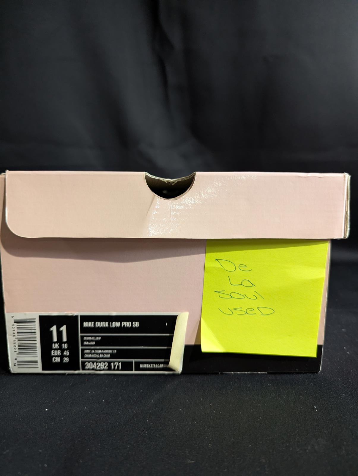 RARE 2005 Nike SB Dunk Low "De La Soul" Size 11 VGC OG Box 304292-171 Hip Hop