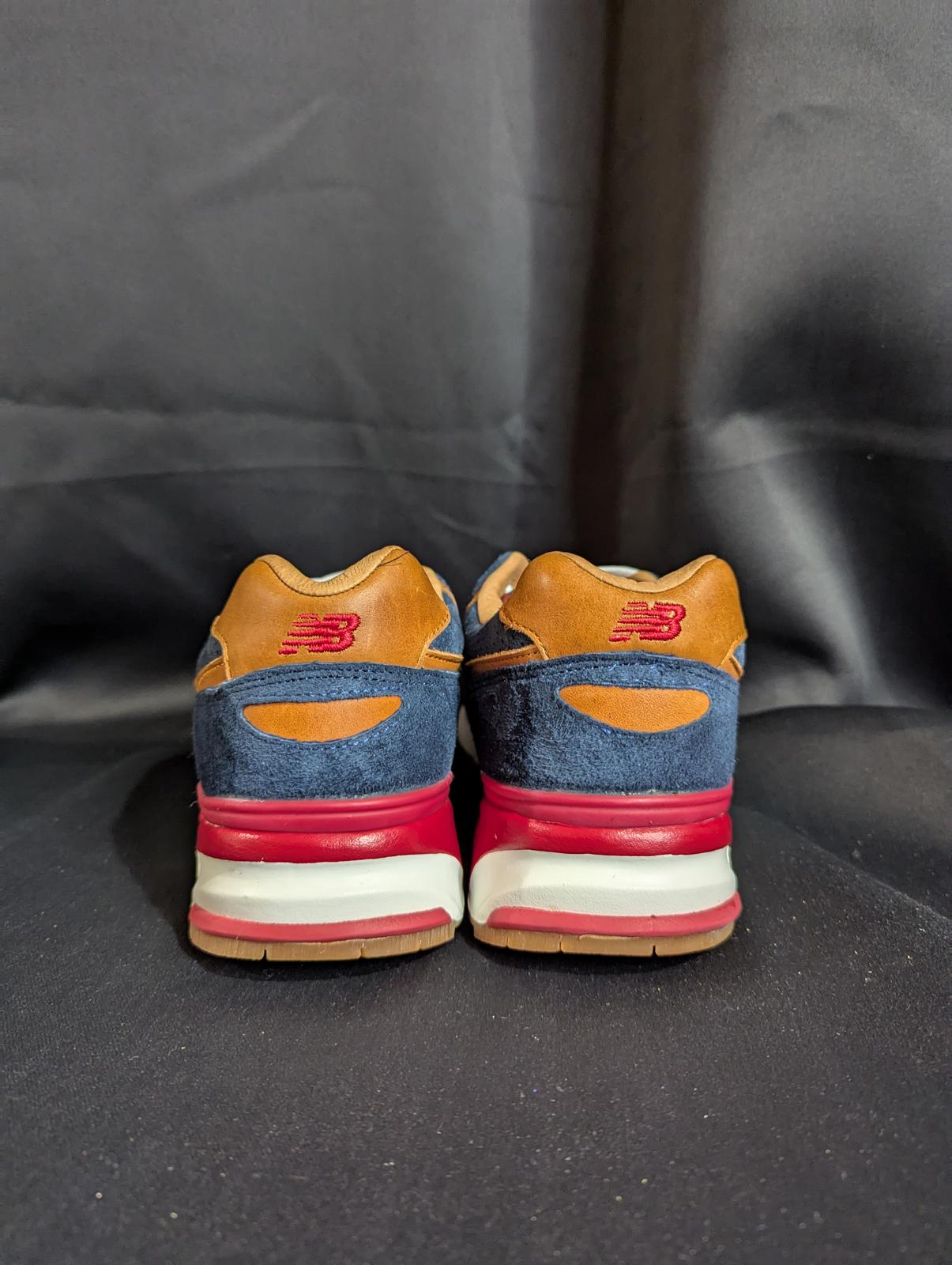 DS Rare New Balance 999 x Sneaker Politics "Case 999" Navy Red Size 14 ML999SP