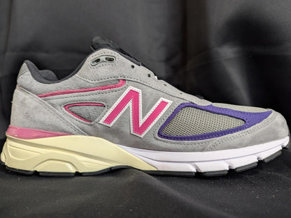 NEW NB 990v4 KITH x United Arrows & Sons Grey Pink Size 13 NWOB M990KT4