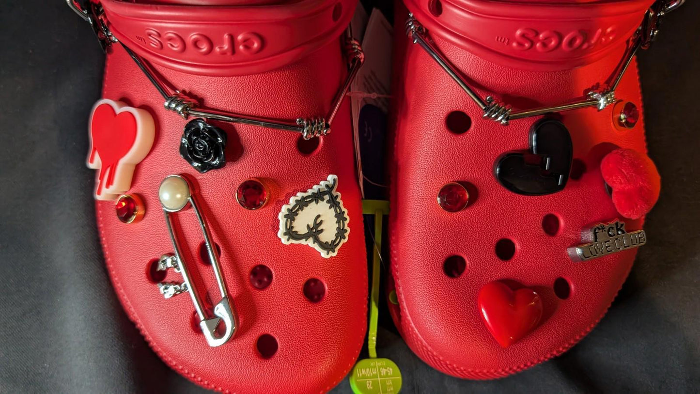 New Crocs Classic Clog Karol G Red Limited Edition