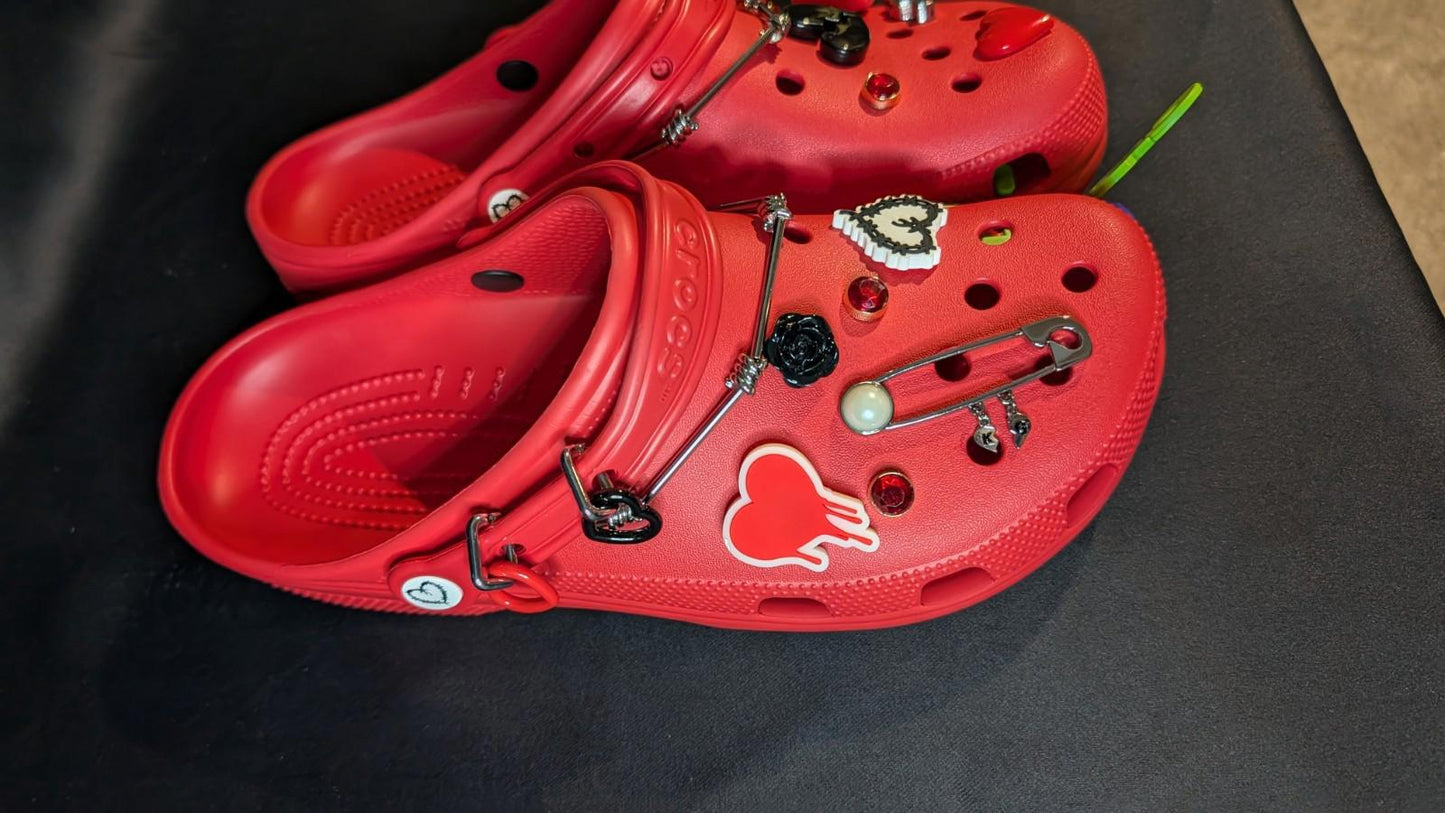 New Crocs Classic Clog Karol G Red Limited Edition
