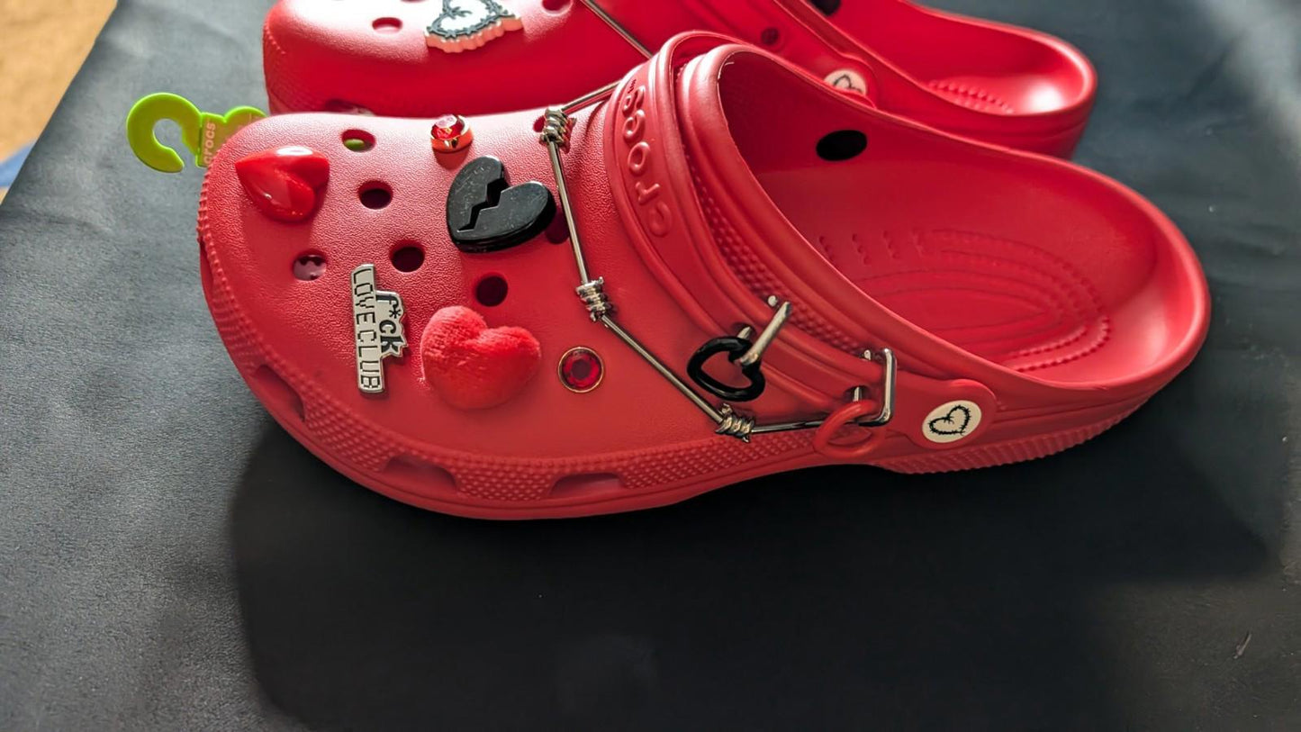 New Crocs Classic Clog Karol G Red Limited Edition